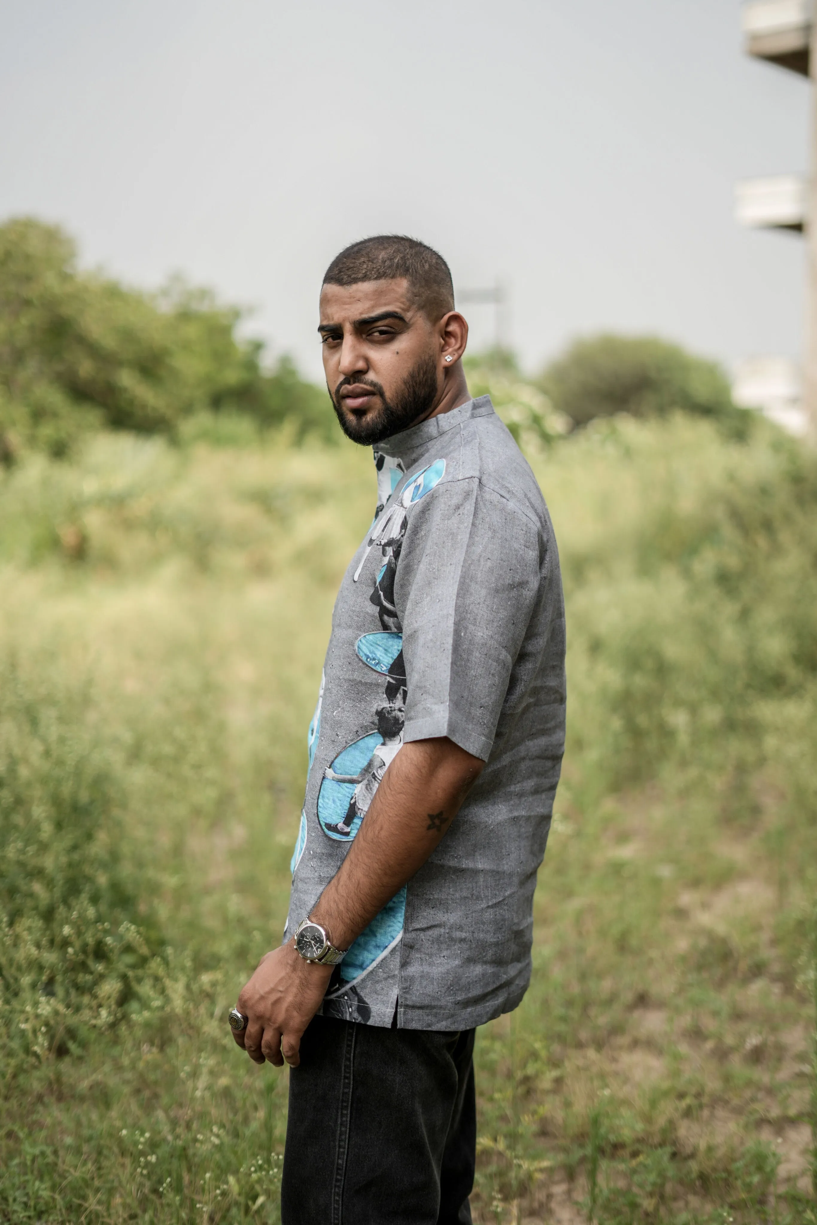 Radiant Ripples (Pure Linen Shirt)  AddysForMen
