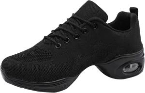 SBGMoSJ Black Sparkly Sneakers for Women Dressy Slip On Shoes Women Comfortable Black Slip On Shoes Women Wide Dressy Womens Trail Running Shoes 7.5 Wide Comfy Shoes for Women Standing All Day Wide