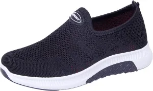 SBGMoSJ Fashion Sneakers for Women 2023 Trendy Slip On Shoes Women Wide No Back Canvas Shoes for Women Black and White Extra Wide White Sneakers for Women Womens Shoes Slip On Dressy Casual Wide