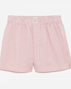 Unisex Gingham Cotton Boxer in Bubbles Gingham | Bubbles Gingham