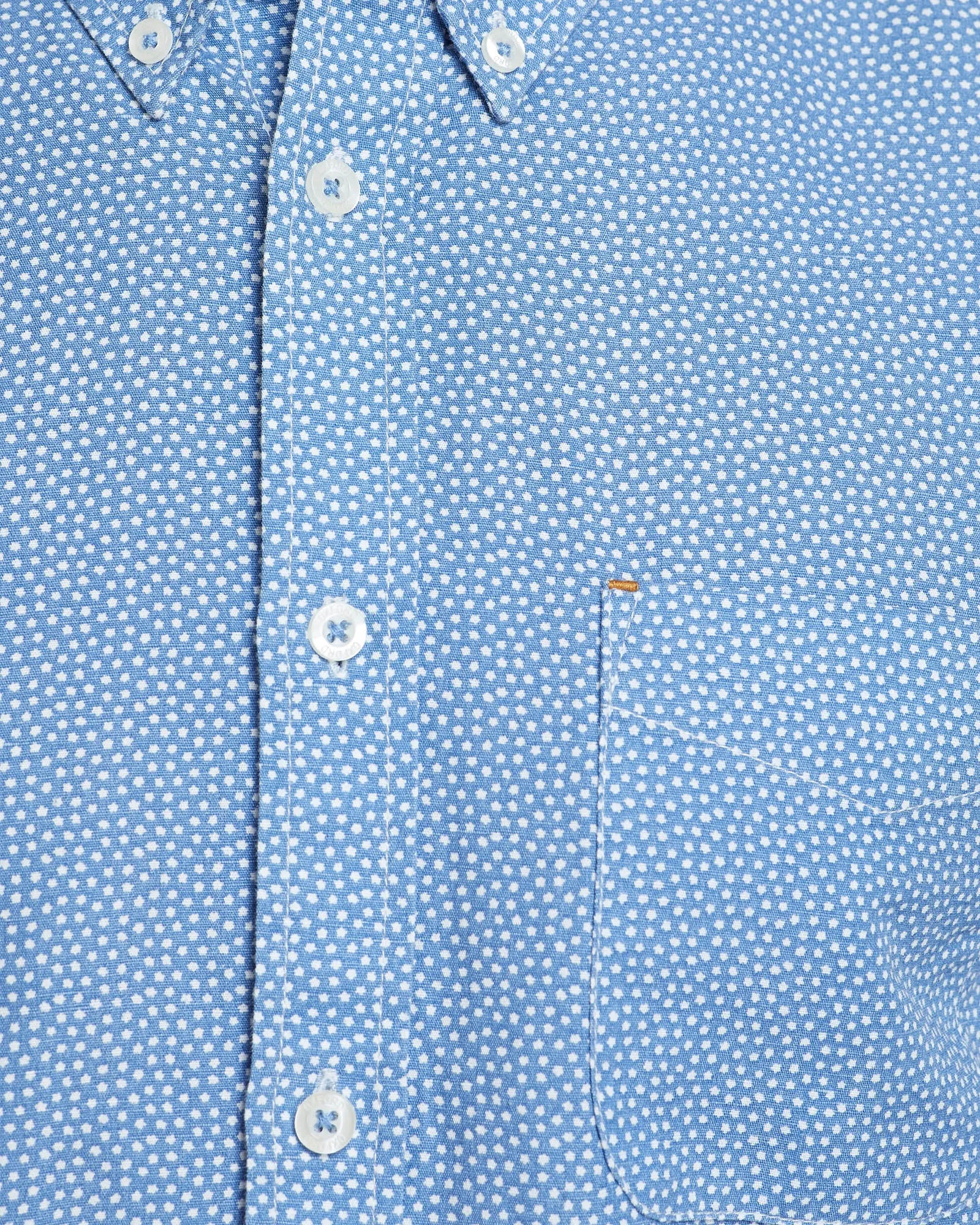 Uxbridge Linen Cotton Star Print Shirt
