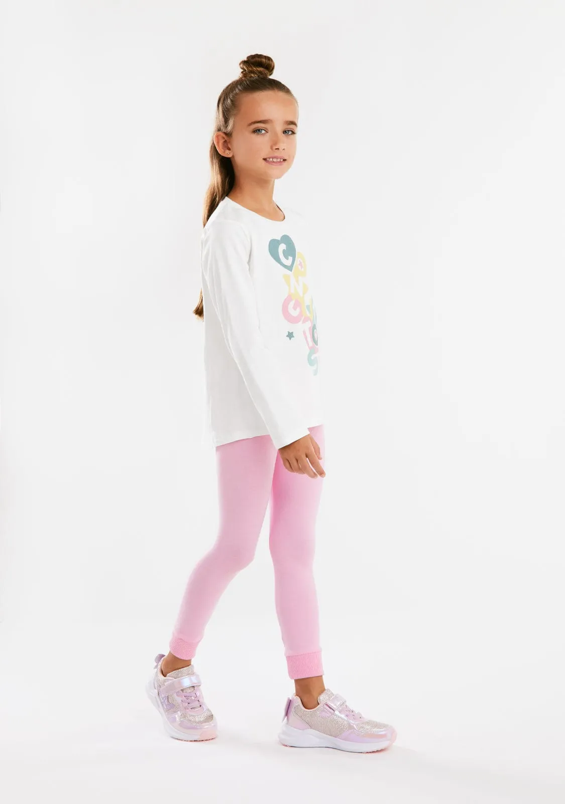 White Multi Shapes T-shirt