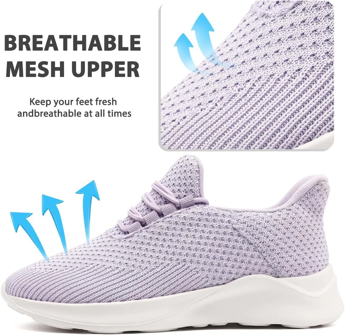 Women Running Shoes Non Slip Gym Workout Shoes Lightweight Breathable Sneakers Walking Tennis Shoes