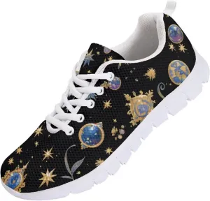 Women Trainers Road Running Shoes Lightweight Breathable Mesh Sports Tennis Sneakers Non Slip Comfort Causal Walking Shoes US 5-12