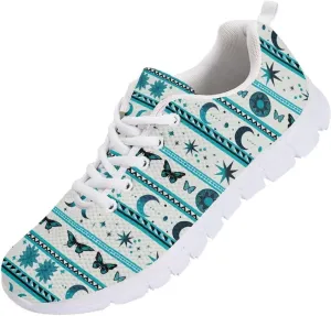 Women Trainers Road Running Shoes Lightweight Breathable Mesh Sports Tennis Sneakers Non Slip Comfort Causal Walking Shoes US 5-12