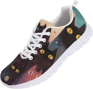 Women Trainers Road Running Shoes Lightweight Breathable Mesh Sports Tennis Sneakers Non Slip Comfort Causal Walking Shoes US 5-12
