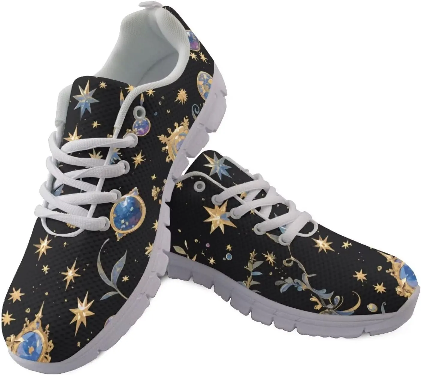 Women Trainers Road Running Shoes Lightweight Breathable Mesh Sports Tennis Sneakers Non Slip Comfort Causal Walking Shoes US 5-12