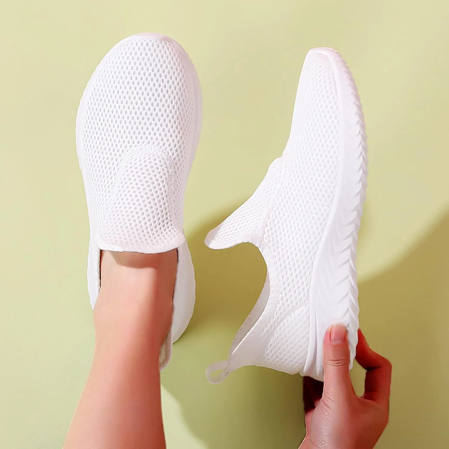 Womens Slip on Sneakers Orthopedic Shoes for Women Casual Breathable Tennis Shoes Work Shopping Travel