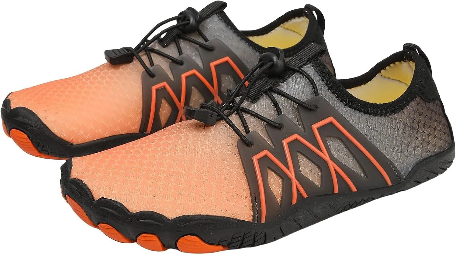 ZWRXW Hike Barefoot Shoes Women Men Wide Toe Box Healthy & Non-Slip Barefoot Shoes Lightweight Breathable Aqua Sports Outdoor Sneakers Wide Waterproof Hike Sneaker