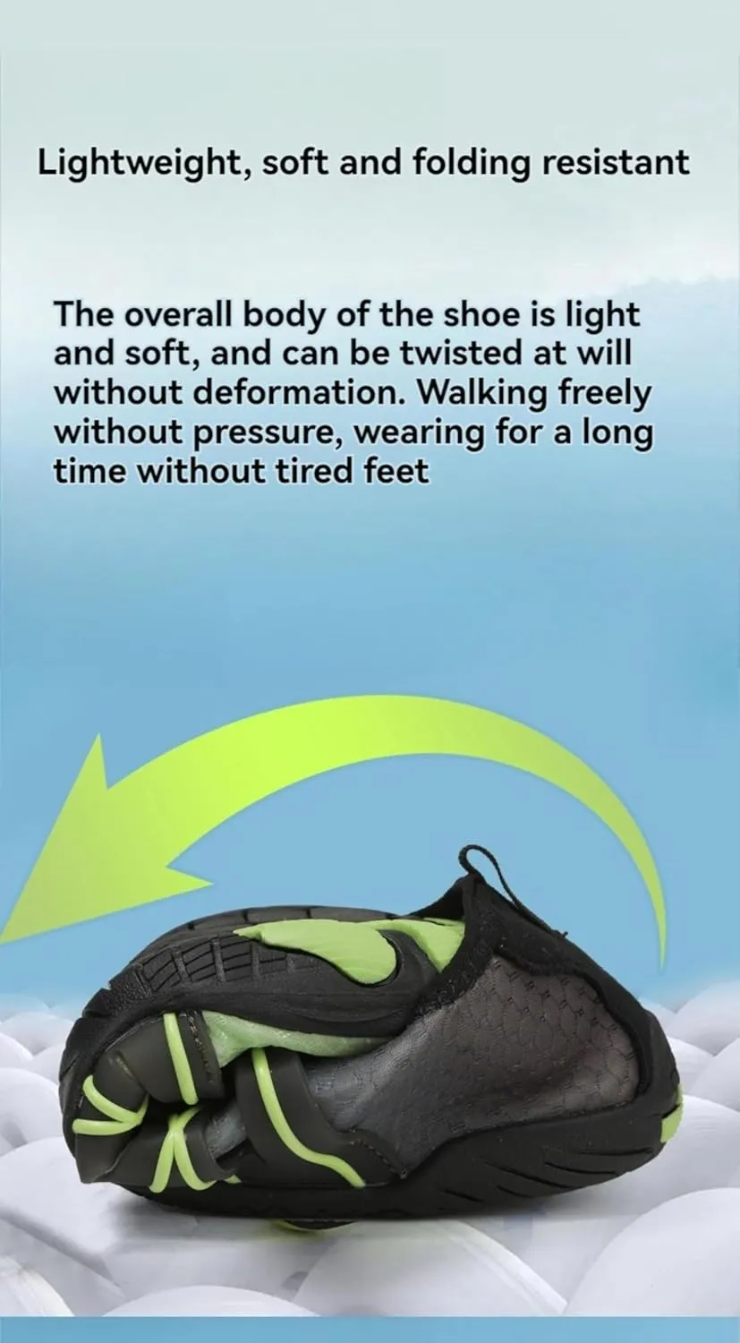 ZWRXW Hike Barefoot Shoes Women Men Wide Toe Box Healthy & Non-Slip Barefoot Shoes Lightweight Breathable Aqua Sports Outdoor Sneakers Wide Waterproof Hike Sneaker